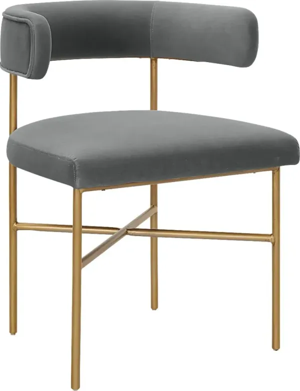 Luna Ann Gray Dining Chair