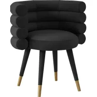Barberry Black Arm Chair