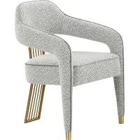 Broadalbin Gray Arm Chair