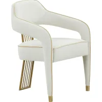 Broadalbin Cream Arm Chair