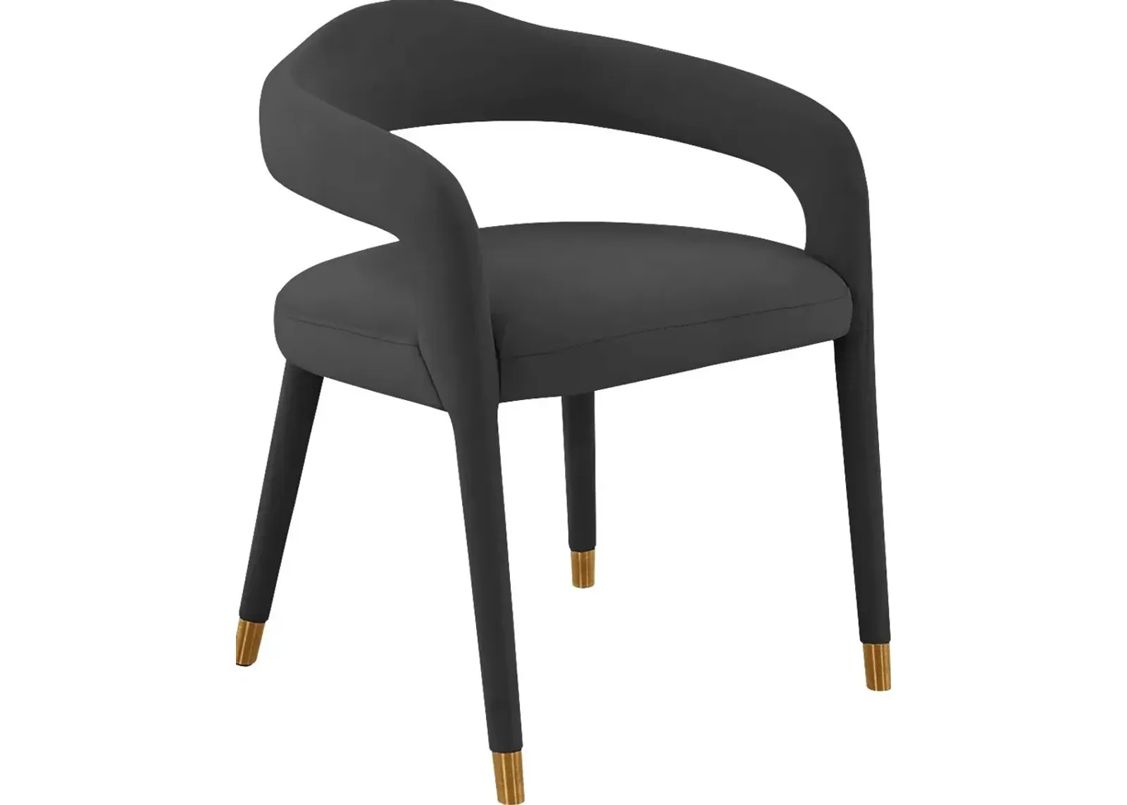 Siletz Black Arm Chair