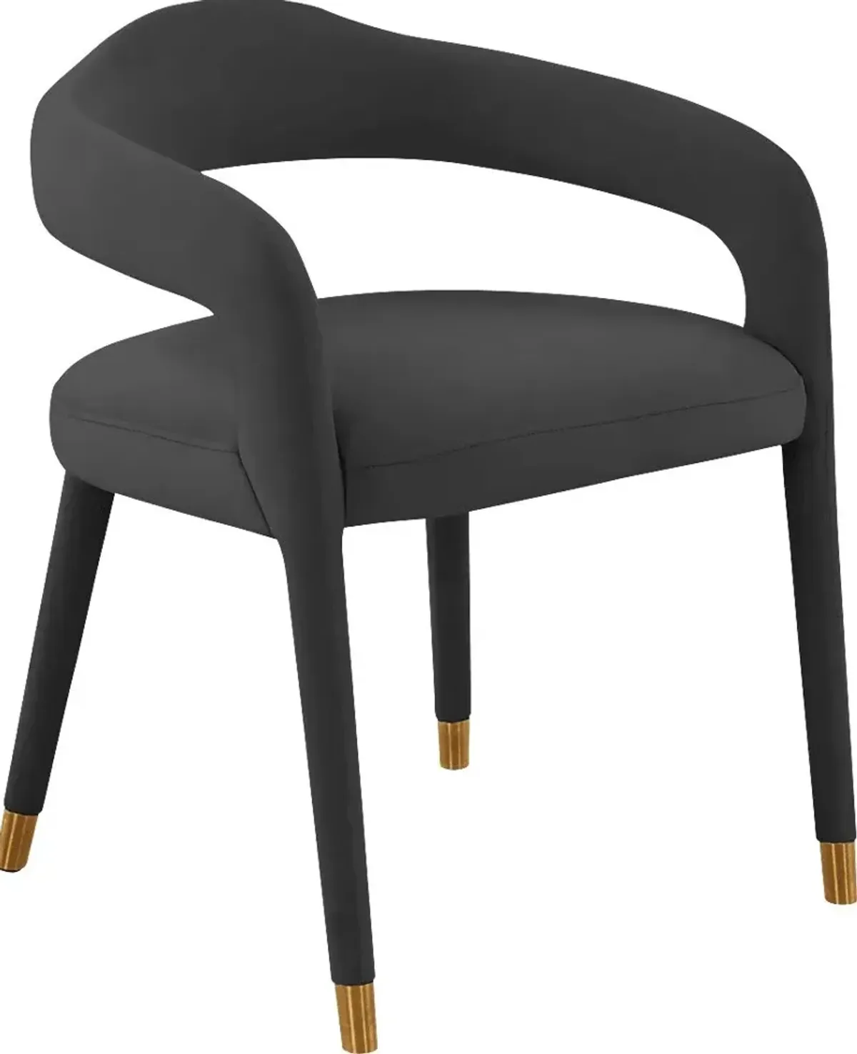 Siletz Black Arm Chair