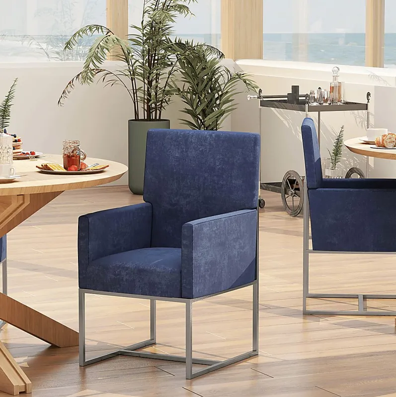 Herrli Blue Arm Chair