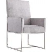 Herrli Light Gray Arm Chair