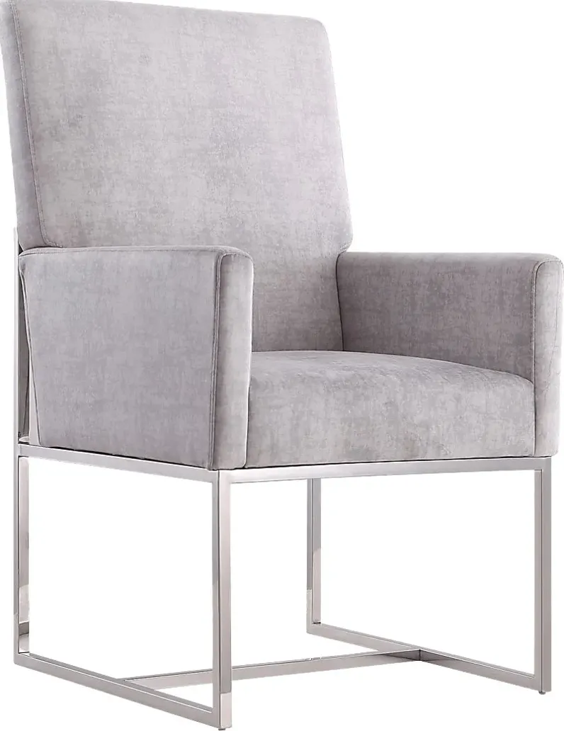 Herrli Light Gray Arm Chair