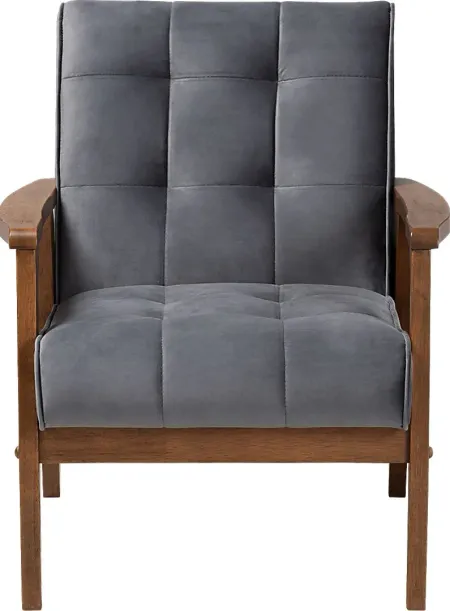 Eilla Gray Accent Chair