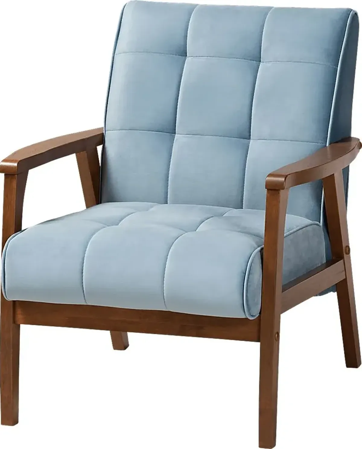 Eilla Blue Accent Chair