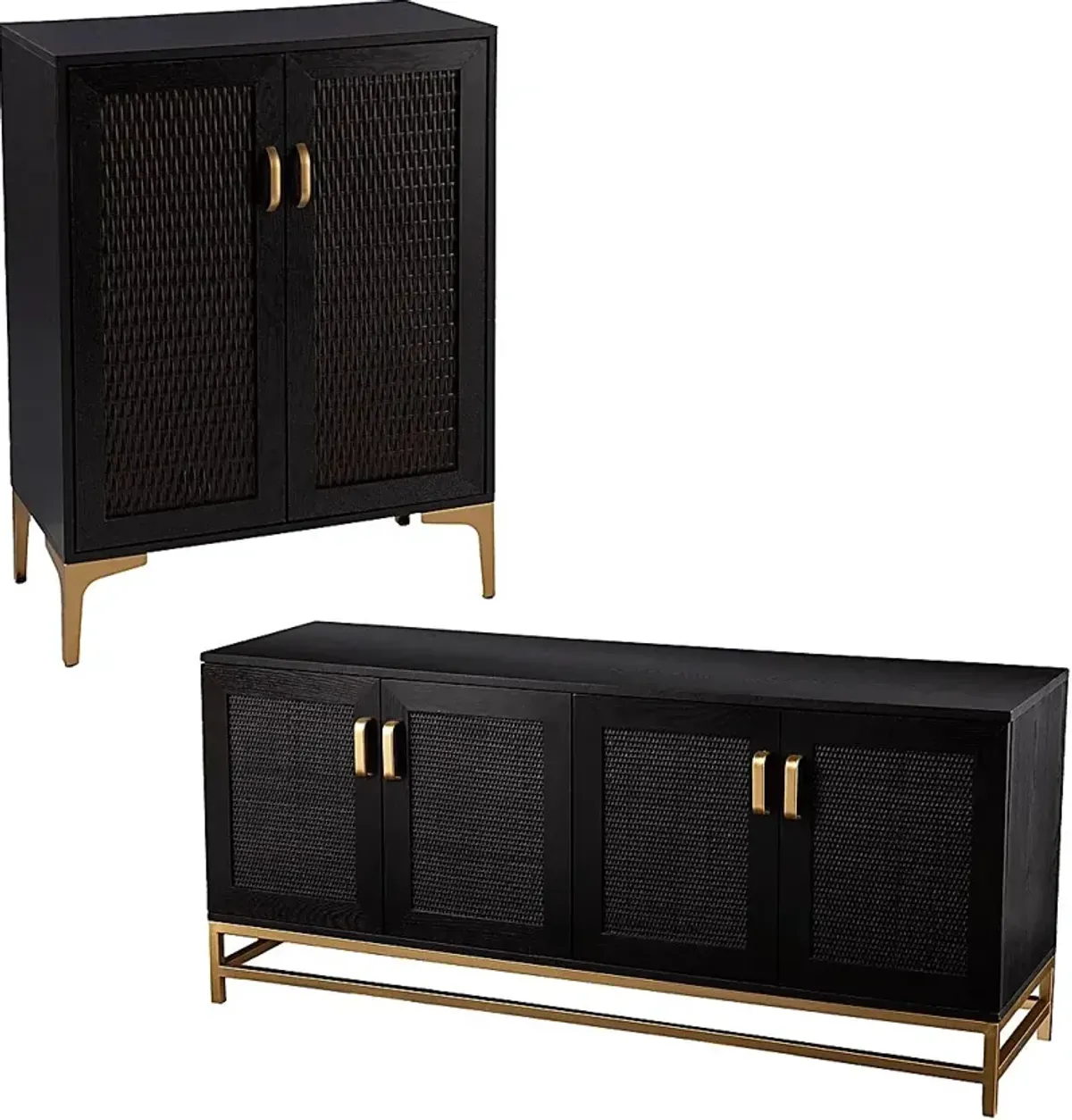 Tazwell Black Bar Cabinet