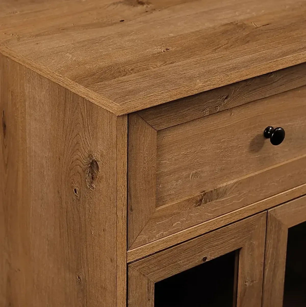 Micollet Oak Wine Cabinet