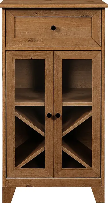 Micollet Oak Wine Cabinet