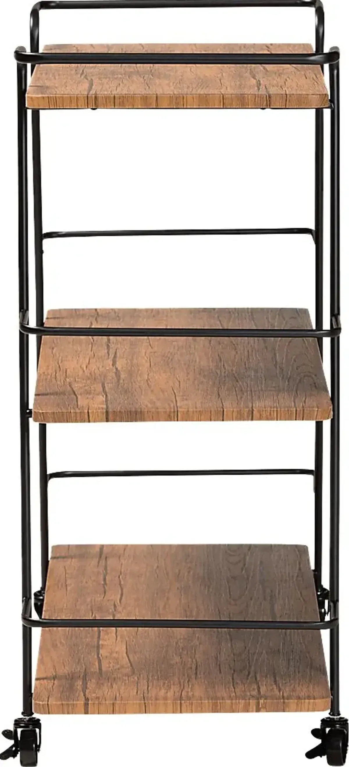 Tahyee Walnut Bar Cart