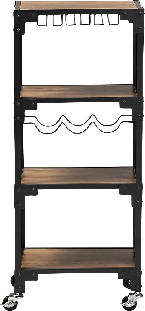 Lammer Black Bar Cart