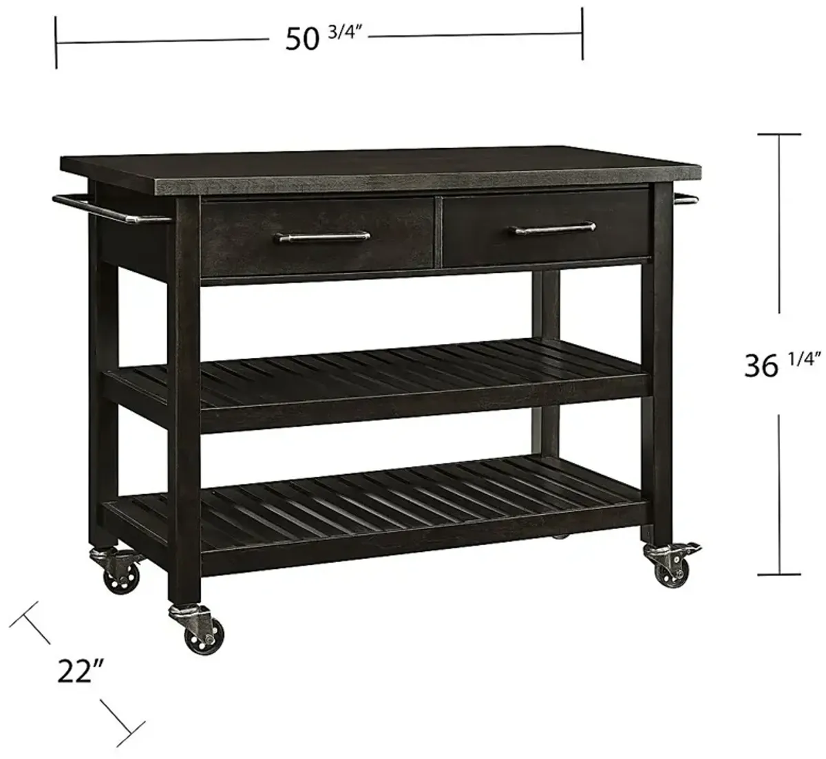 Burnhamwood Tobacco Kitchen Island