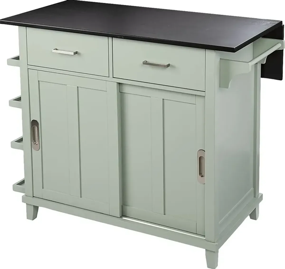 Pyegrave Green Kitchen Cart