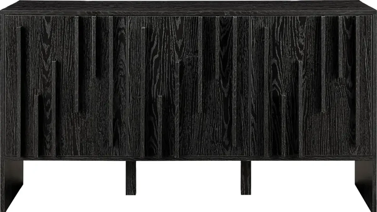 Necoridge Black Sideboard