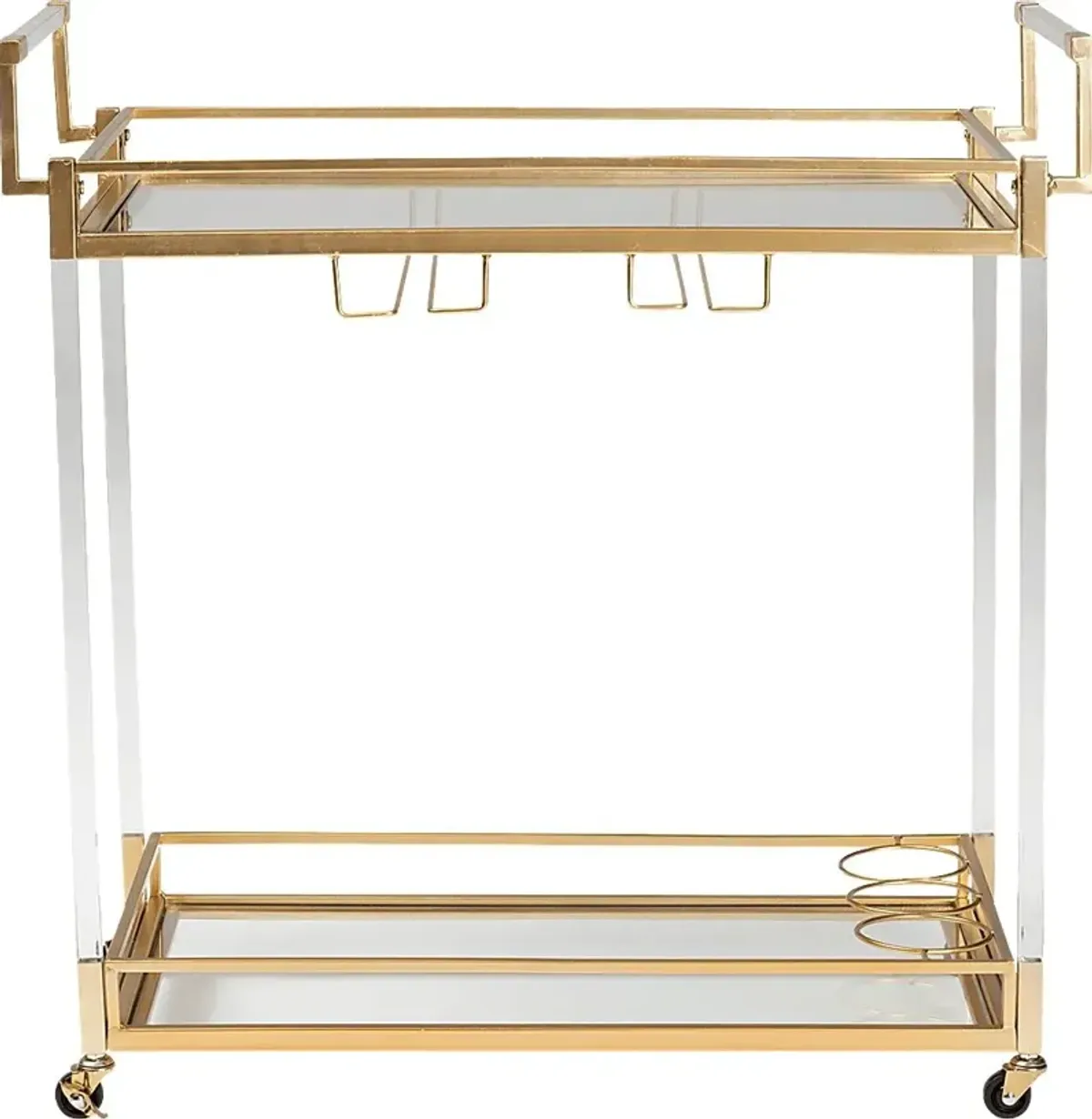 Nochaway Gold Bar Cart