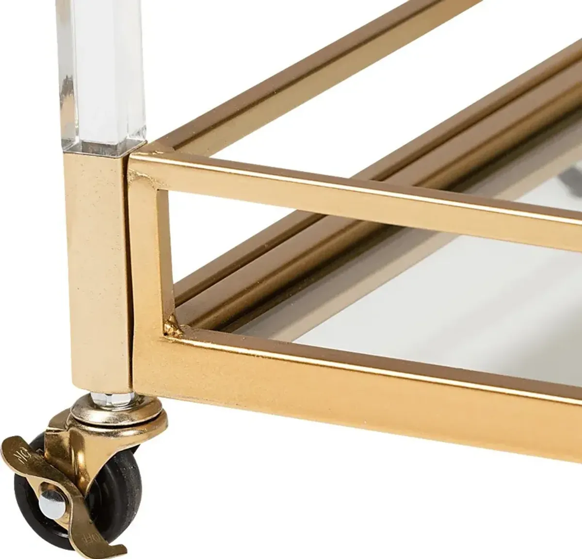 Nochaway Gold Bar Cart