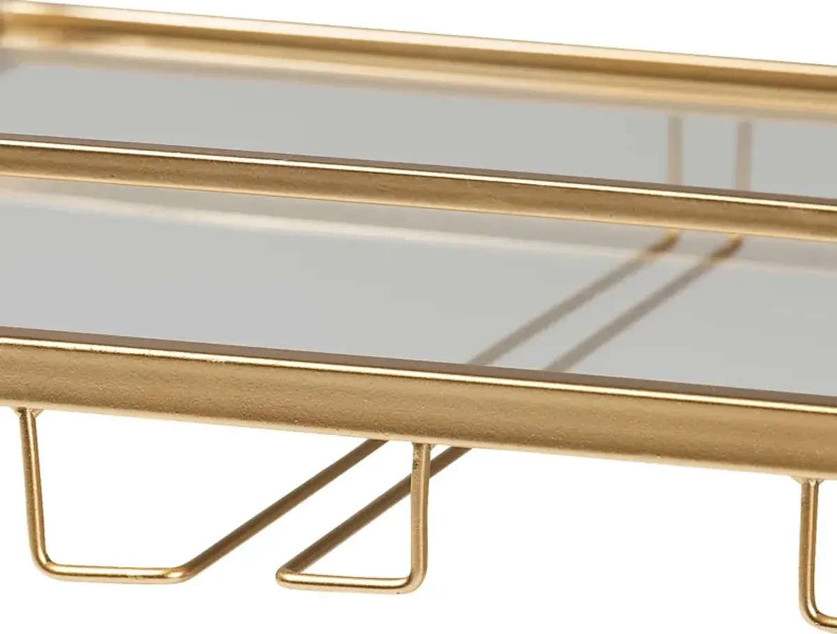 Nochaway Gold Bar Cart