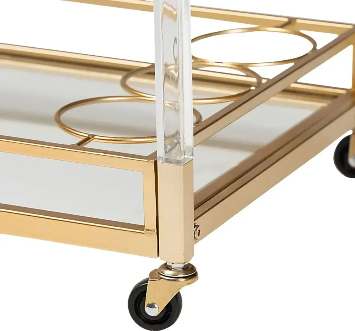 Nochaway Gold Bar Cart