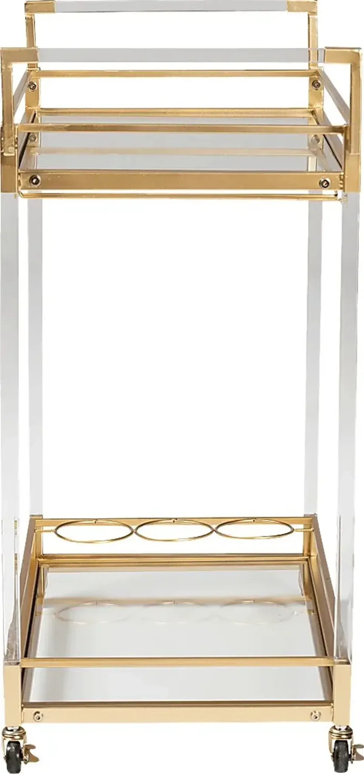 Nochaway Gold Bar Cart