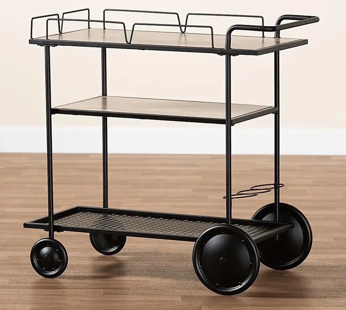 Tunbridge Black Bar Cart