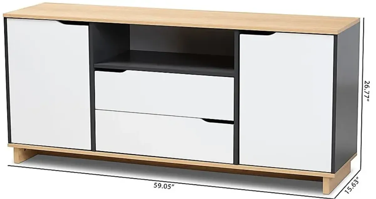 Annaley White Sideboard