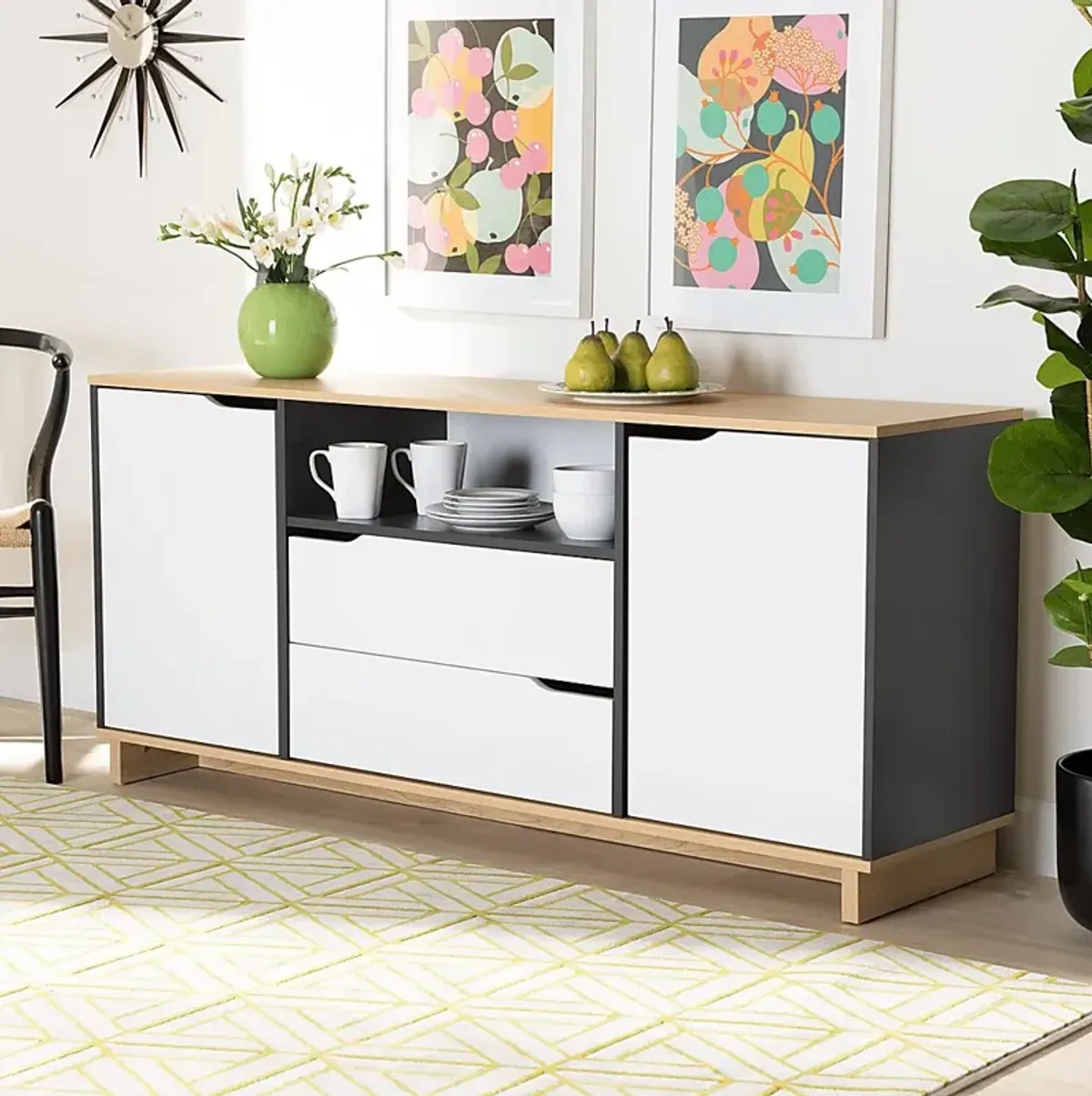 Annaley White Sideboard