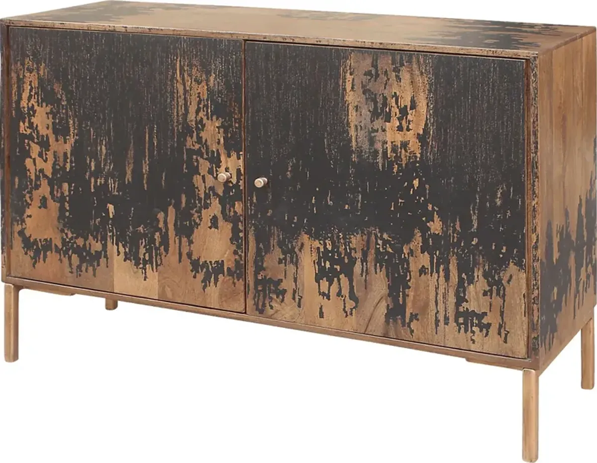 Aceituno Black Sideboard