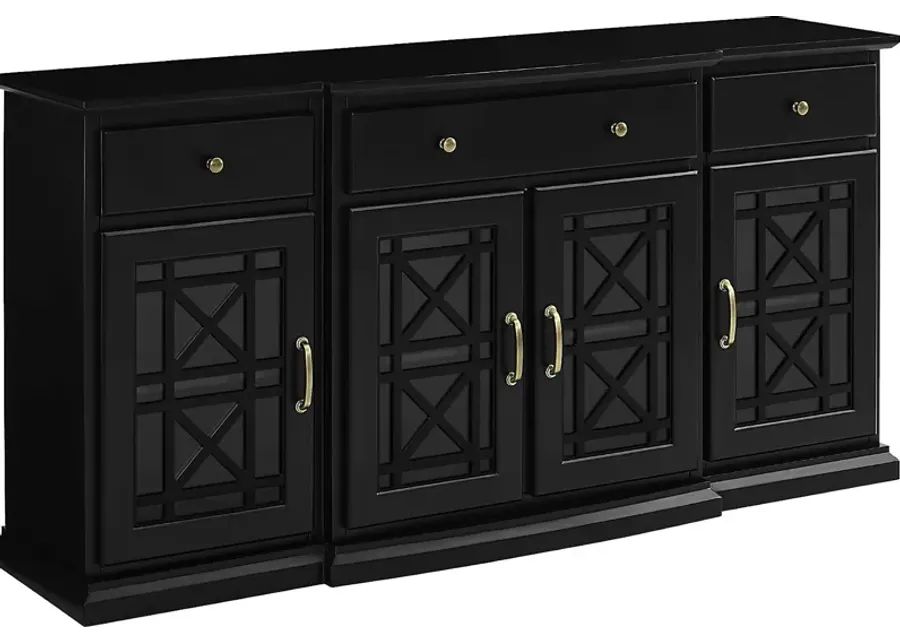 Sagestar Black Sideboard