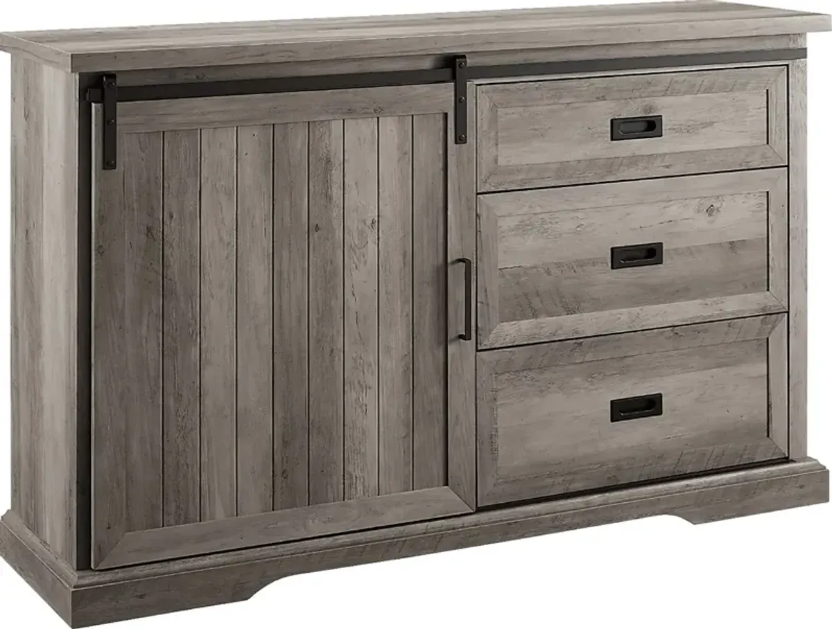 Stridesham Gray Sideboard