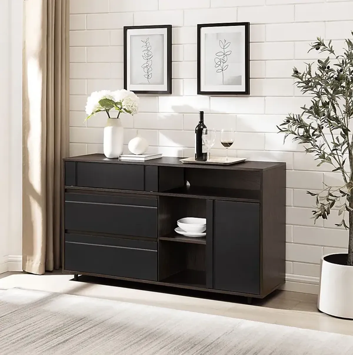 Cordary Espresso Sideboard