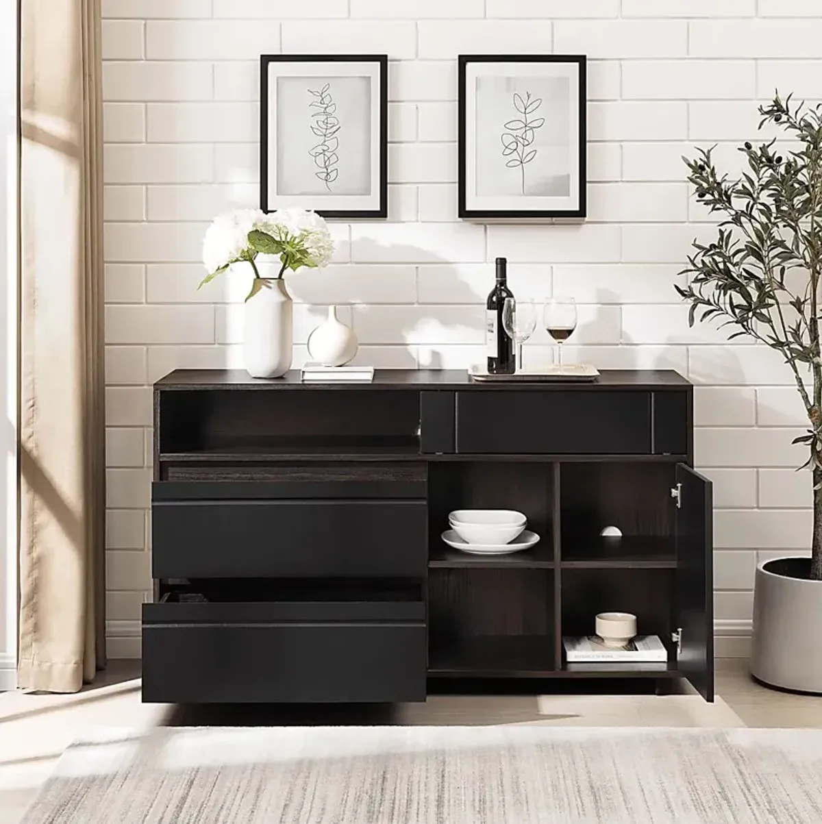 Cordary Espresso Sideboard