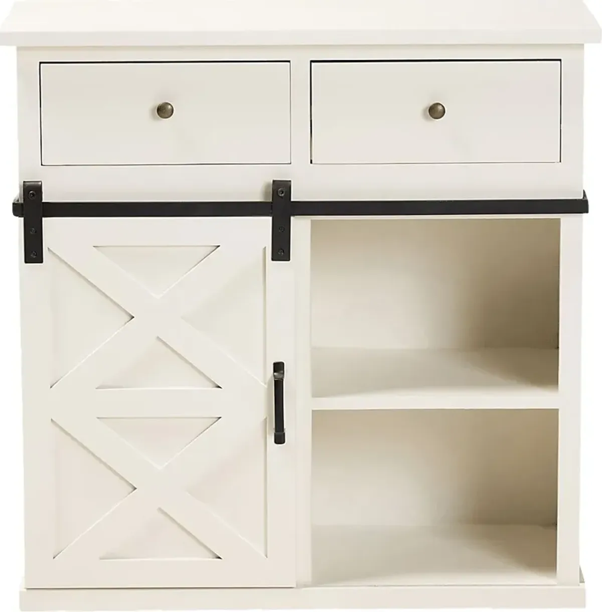 Clarmar White Sideboard