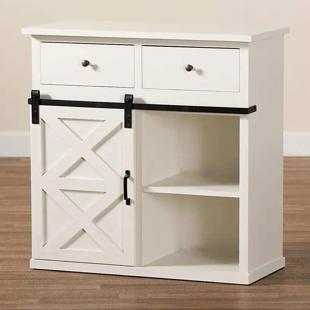 Clarmar White Sideboard