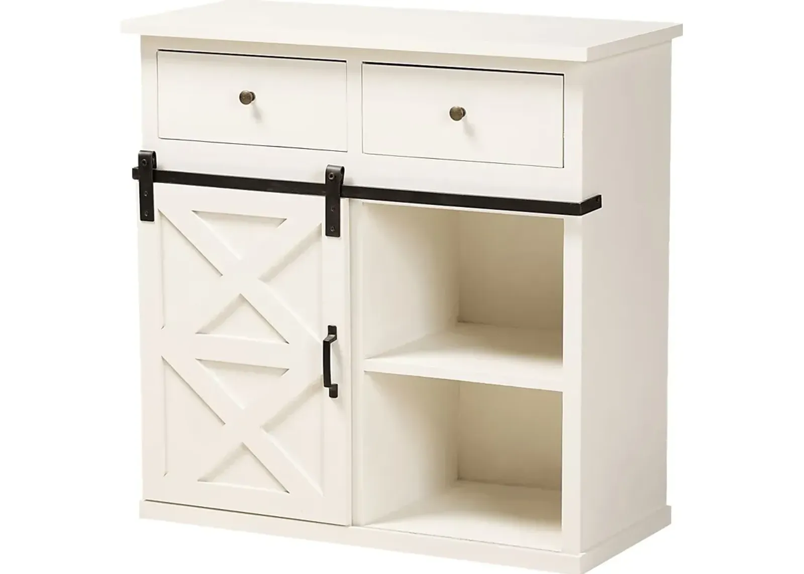 Clarmar White Sideboard