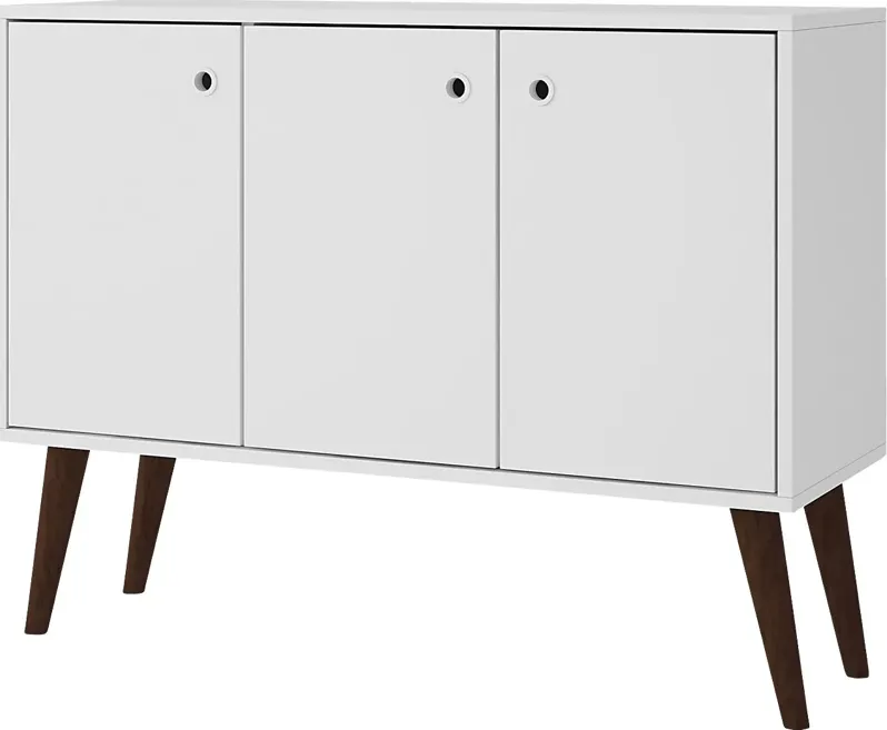 Bobrick White Sideboard