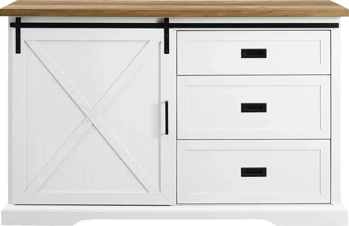 Verdene White Sideboard