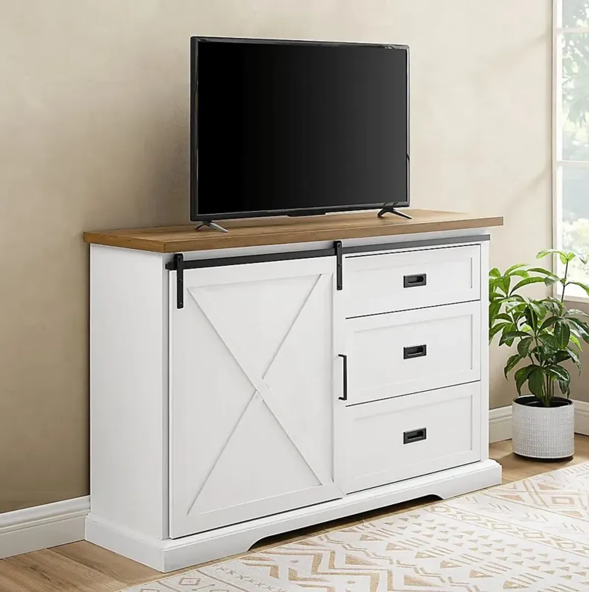 Verdene White Sideboard