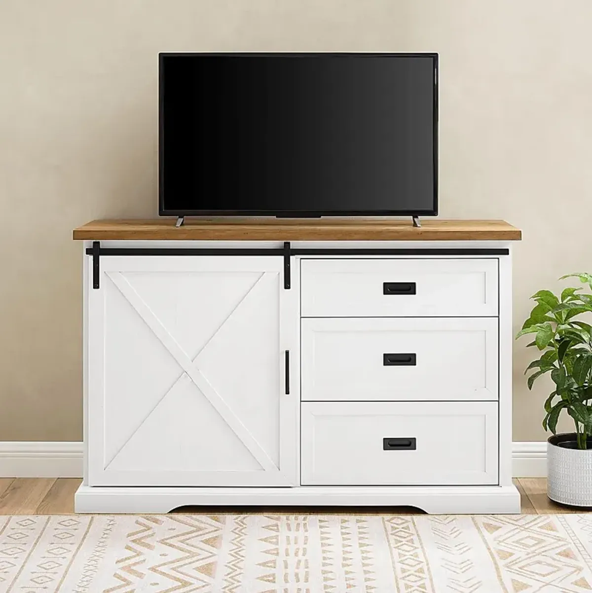 Verdene White Sideboard