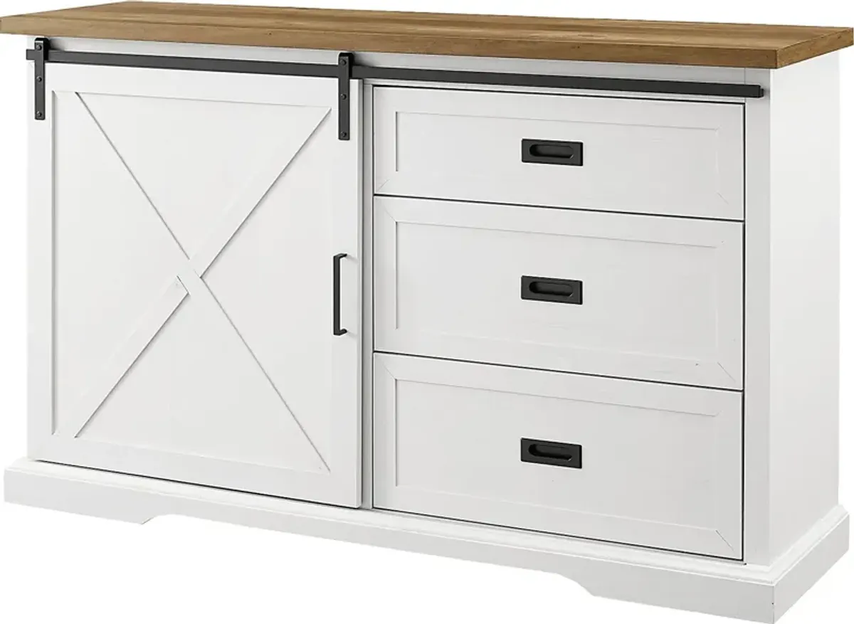 Verdene White Sideboard