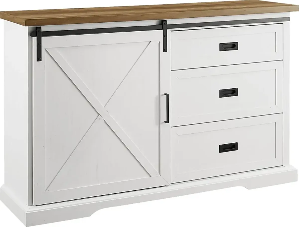 Verdene White Sideboard