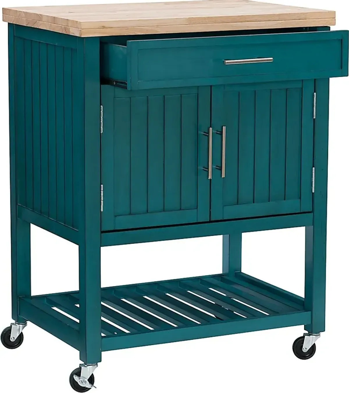 Gwendoline Teal Bar Cart