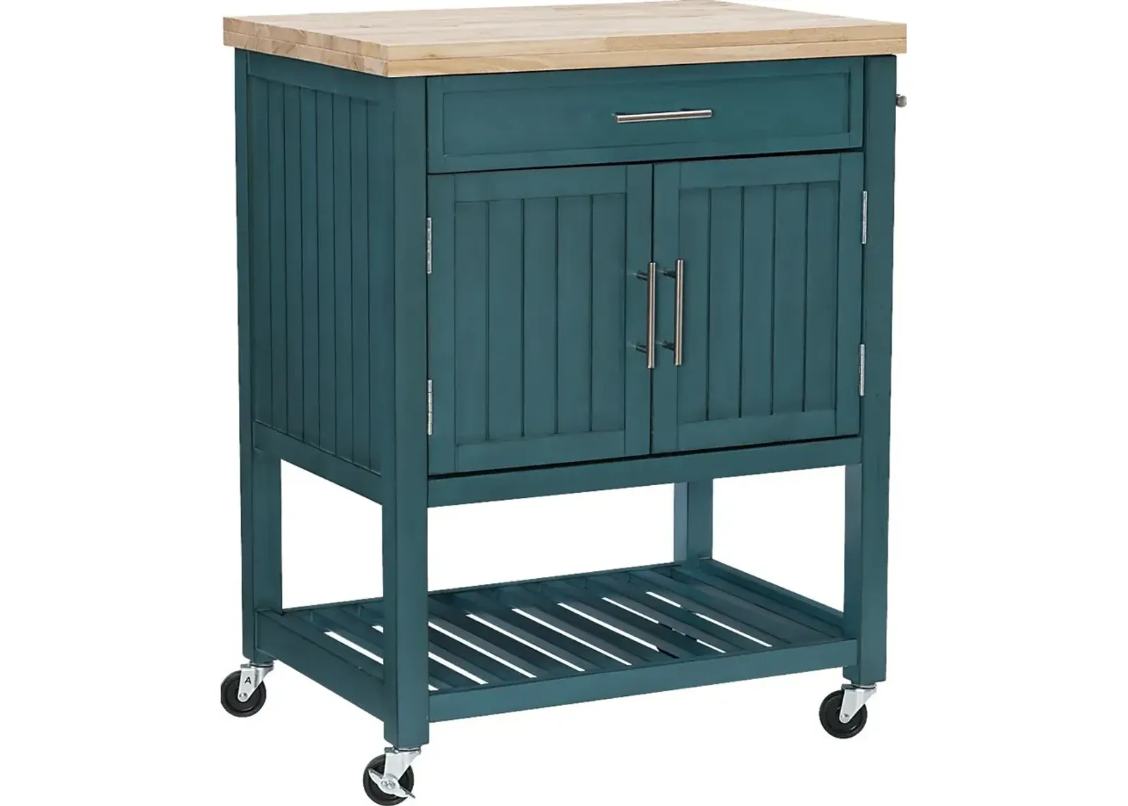 Gwendoline Teal Bar Cart