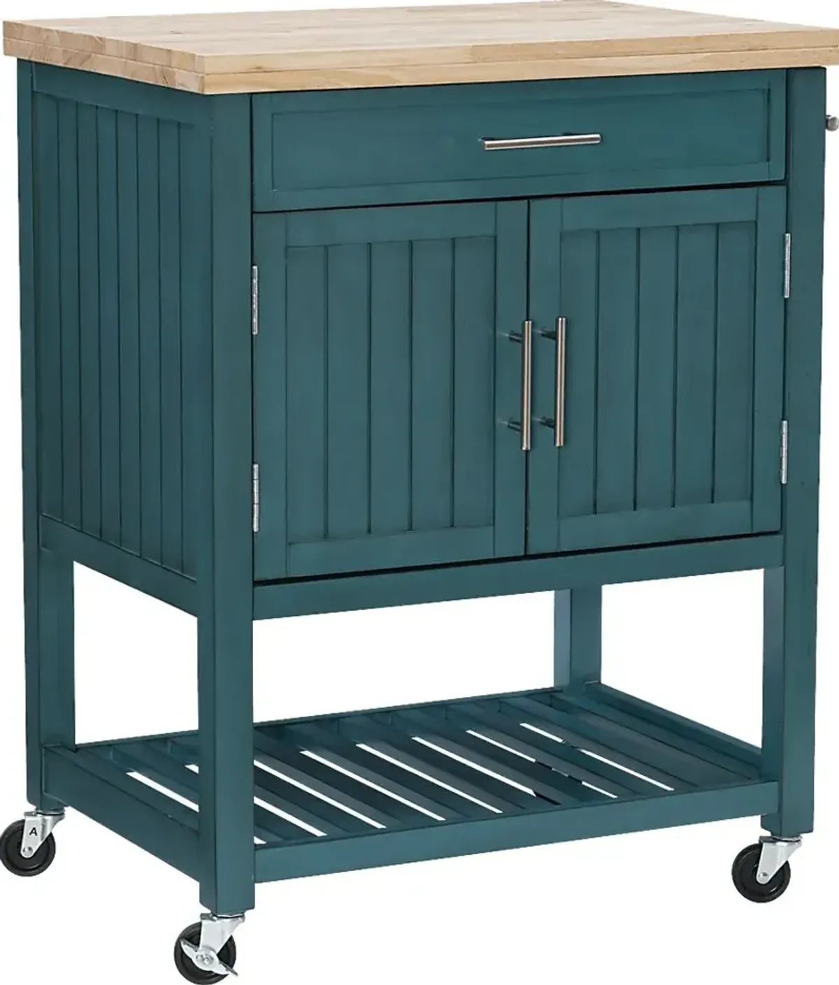 Gwendoline Teal Bar Cart