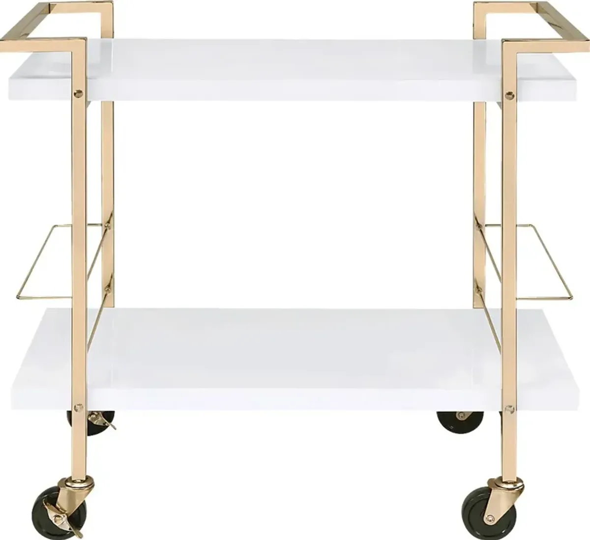 Baffeton White Bar Cart