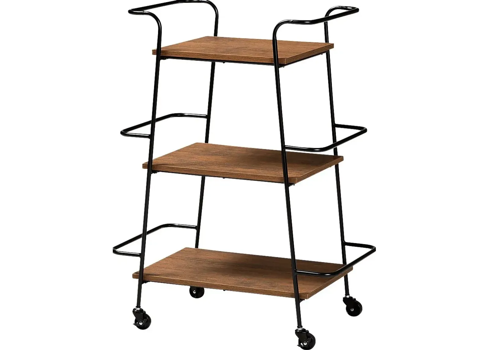 Algona Brown Bar Cart