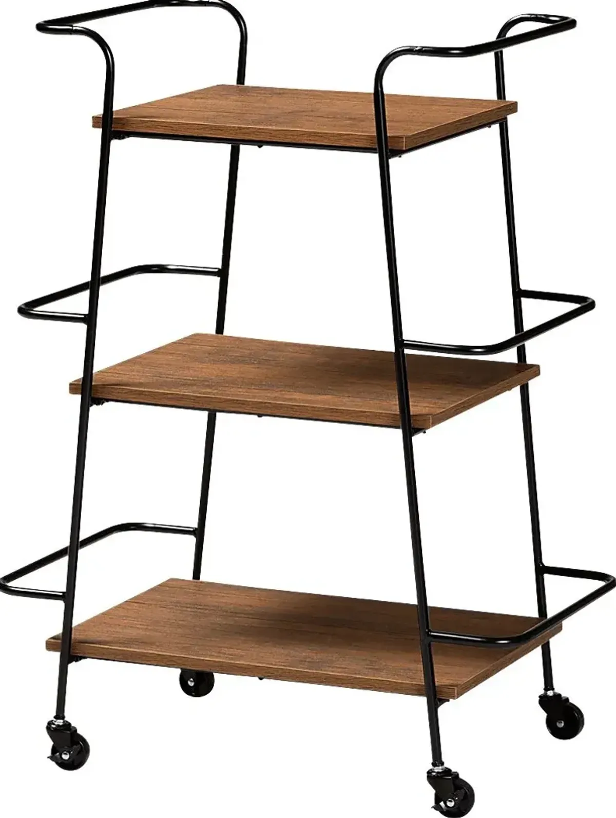 Algona Brown Bar Cart