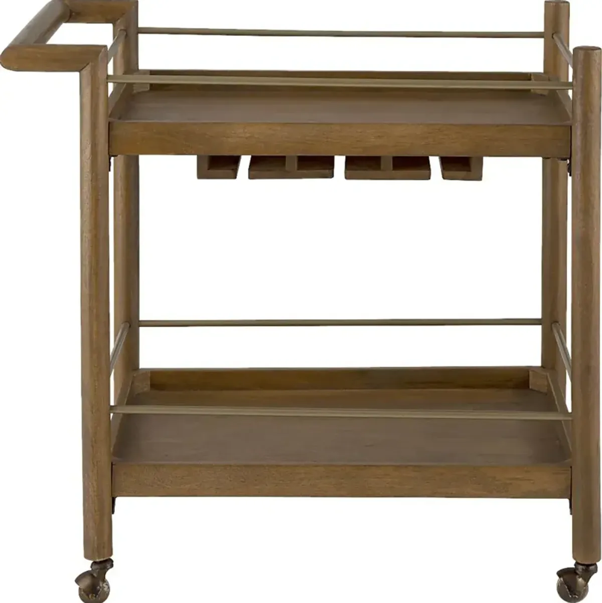 Calie Brown Bar Cart