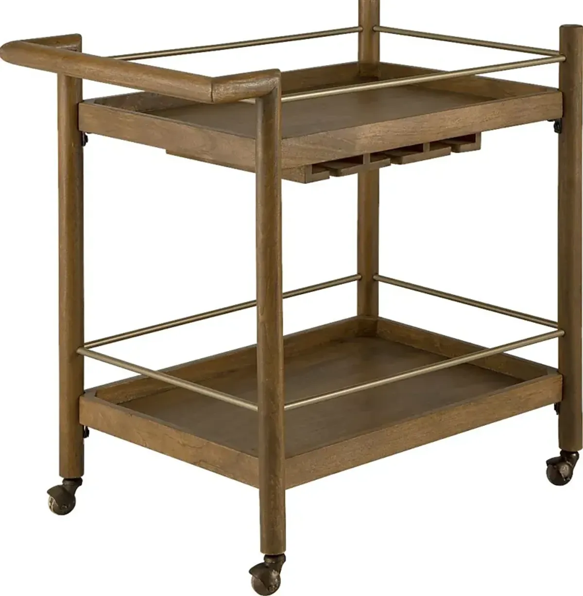 Calie Brown Bar Cart