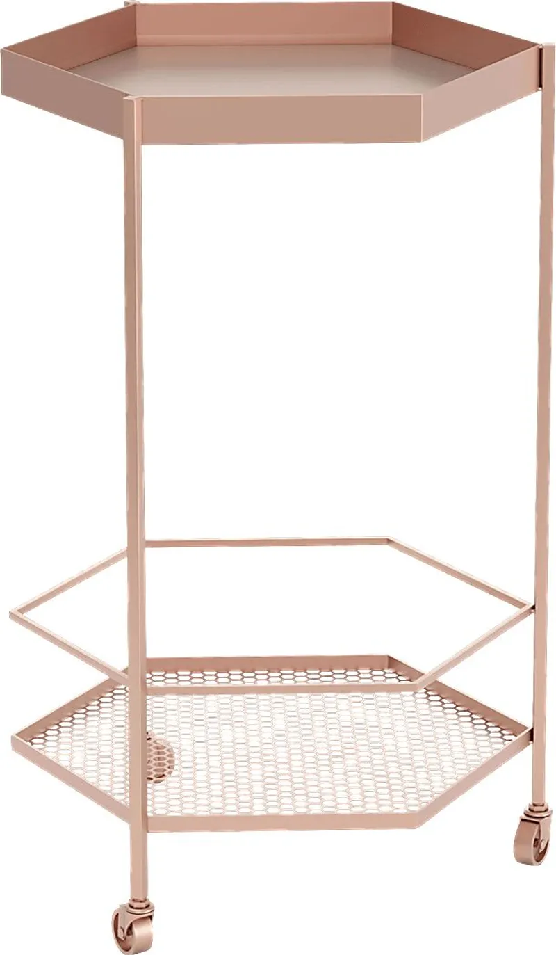 Luela Gold Bar Cart